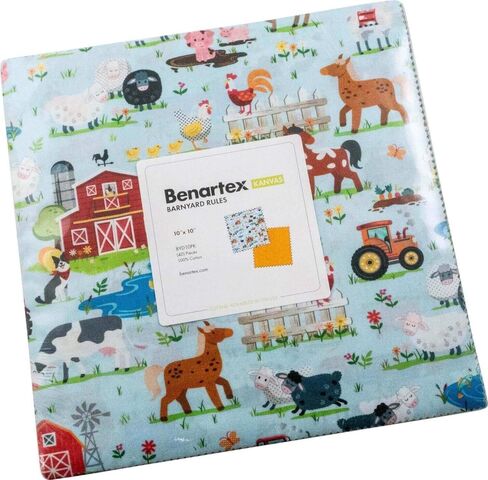Benartex | Barnyard Rules Layer Cake