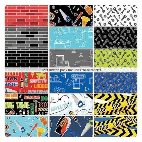 Benartex | Construction Crew Layer Cake