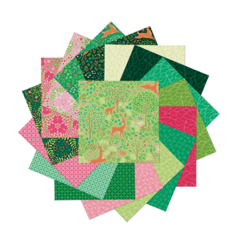 Benartex | Flora and Fauna Forest Layer Cake