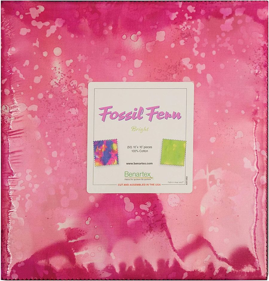 Fossil Fern Bright Layer Cake