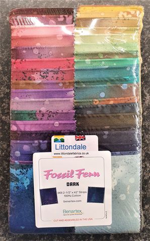 Littondale | Fossil Fern Dark Strip Pie