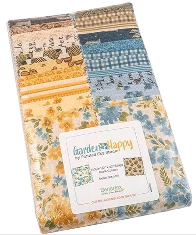 Benartex | Garden Happy Strip Pie
