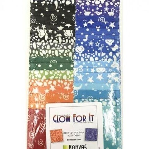 Benartex | Glow For It Strip Pie