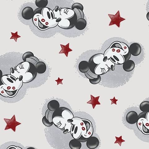 Littondale | True Love Mickey & Minnie cotton jersey