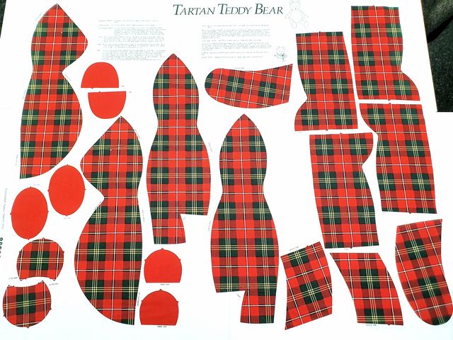 Littondale | Tartan Teddy Panel