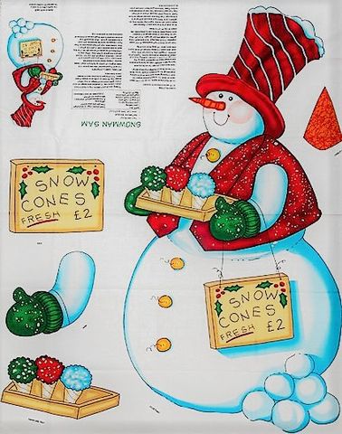 Littondale | Snowman Sam Panel