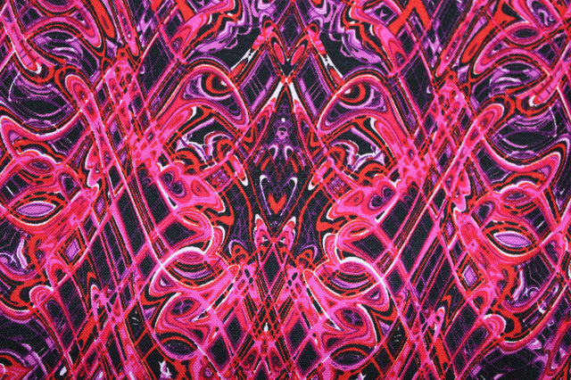 Benartex | Kismet Fuchsia Swirls