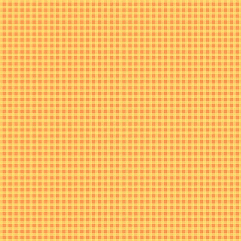 Benartex | Mini Gingham Orange