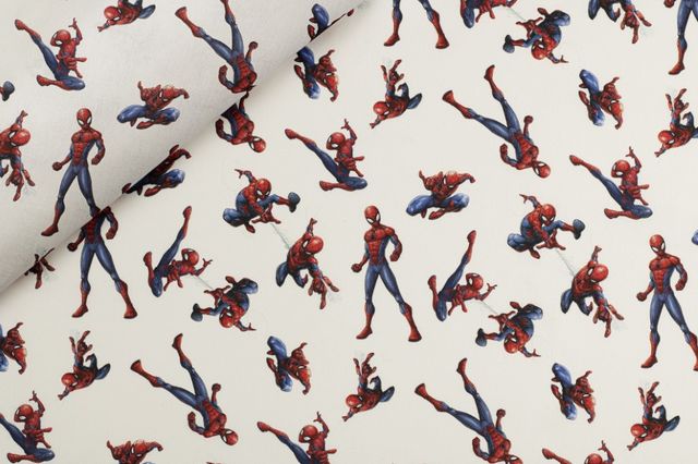 Italian | Spiderman All over 60" wide fabric