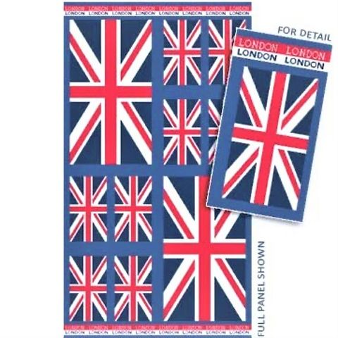 Littondale | Cool Britannia Bunting Panel