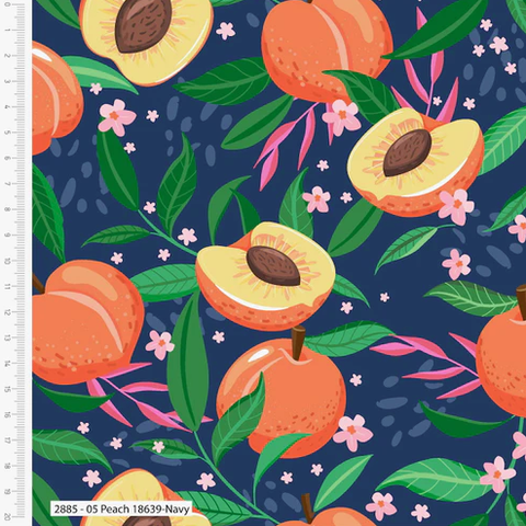 Visage Fabrics | Gone Wild Peach