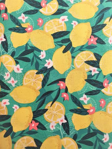 Visage Fabrics | Gone Wild Lemons