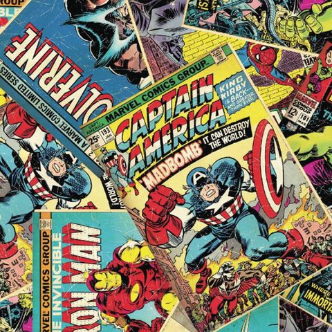 Visage Fabrics | Marvel Comic Books