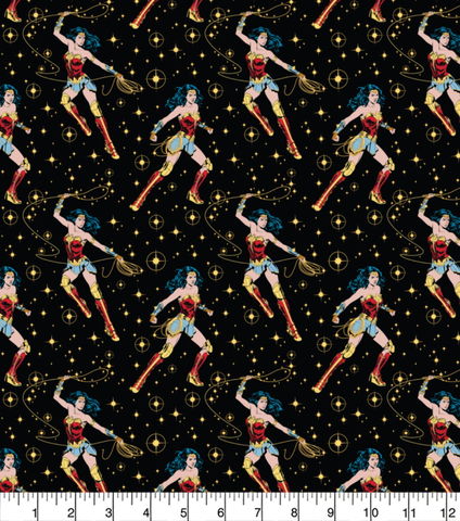Visage Fabrics | Wonder Woman Poses