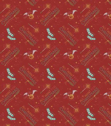 Visage Fabrics | Harry Potter All I Want for Christmas
