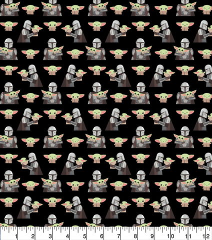 Visage Fabrics | The Mandalorian He Comes With Me