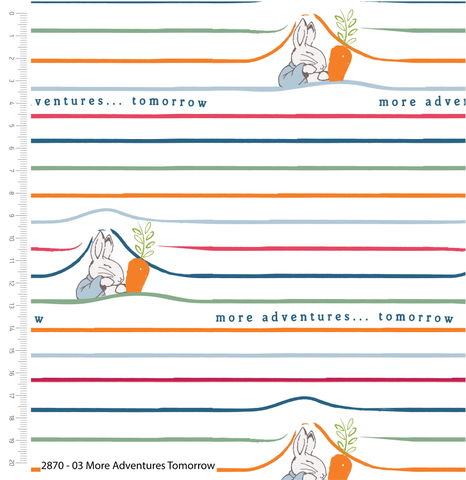 Visage Fabrics | Peter Rabbit More Adventures Tomorrow