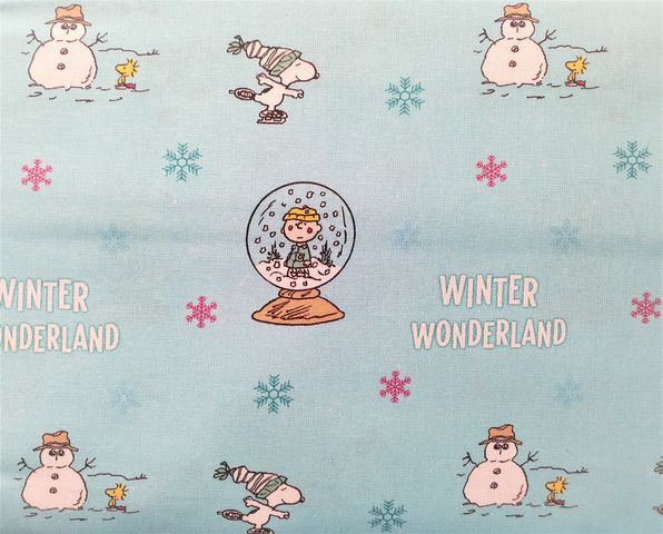 Visage Fabrics | Snoopy Winter Wonderland