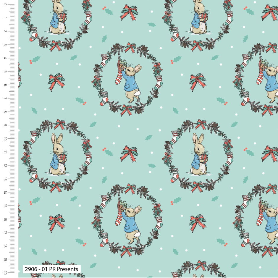 H173685 Peter Rabbit Most Wonderful Time of the Year presents