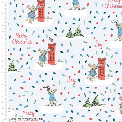 Visage Fabrics | Peter Rabbit Most Wonderful Time of the Year -  Merry Christmas