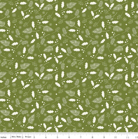 Reynard Fabrics | Yuletide Leaves