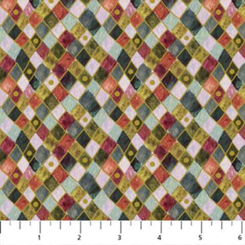 Figo Fabrics | Wavy Harlequin