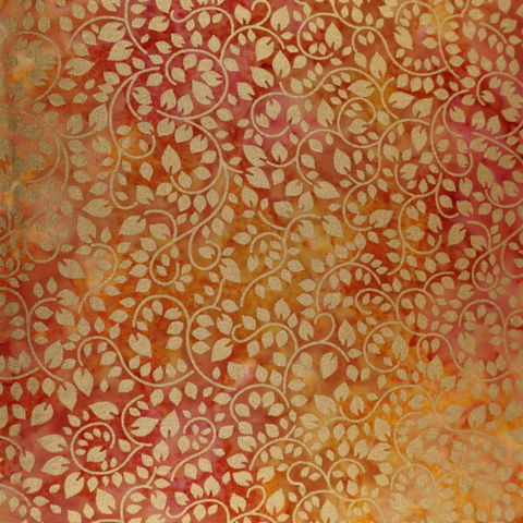 Batik | Metallic Ivy