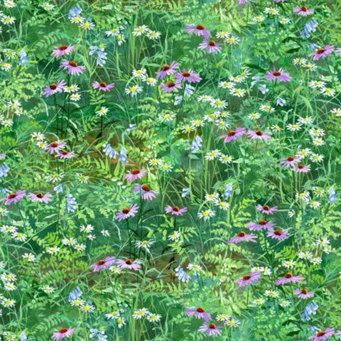 P&B Textiles | Ferns and Flowers