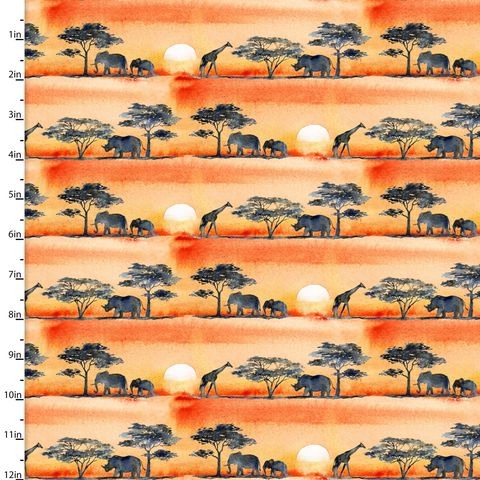 Visage Fabrics | Sunset Safari