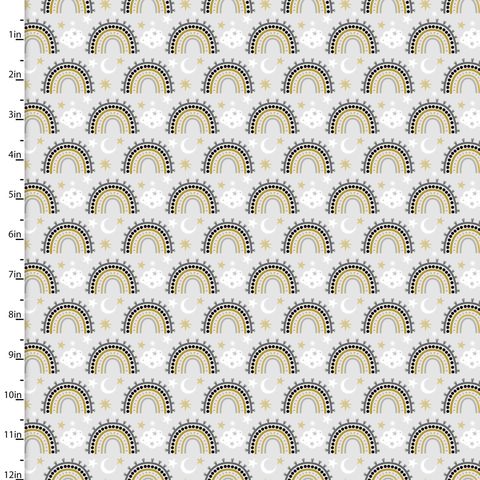 Visage Fabrics | Rainbows & Clouds