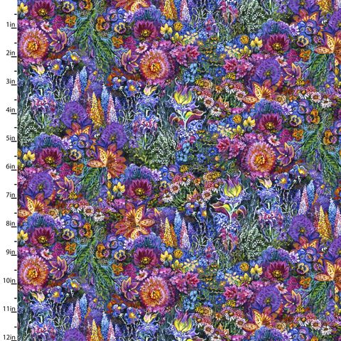 Visage Fabrics | Floral Fantasy
