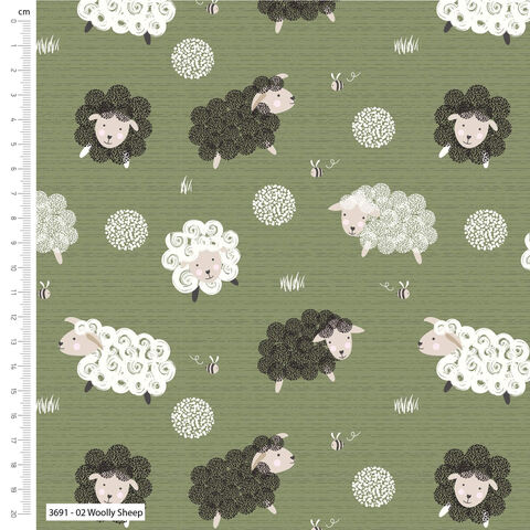 Visage Fabrics | Woolly Sheep