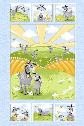 Littondale | Susybee Hildy the Goat Panel