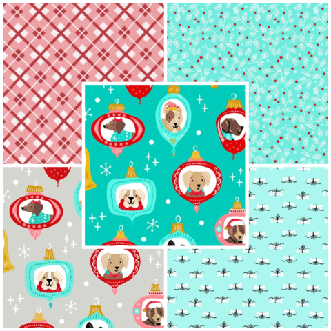 Makower UK | Furry and Bright Fat Quarter Pack