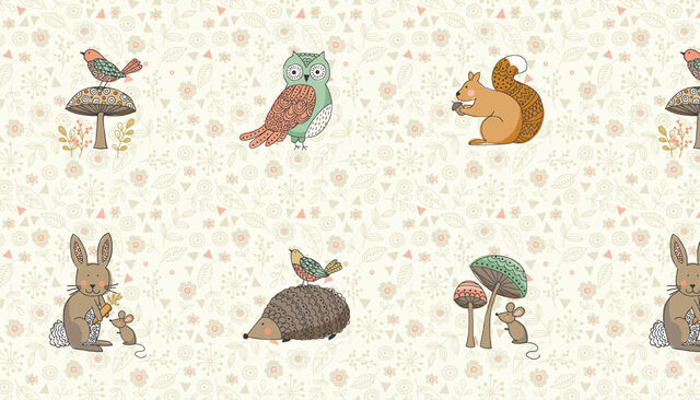 Roll Ends | Makower – Animal placement (1871)