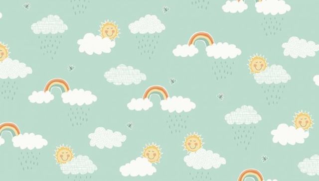 Roll Ends | Makower – Clouds