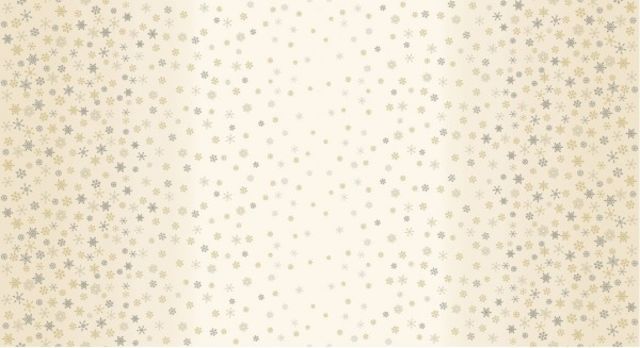 Makower – Ombre Snowflakes Cream (2248)