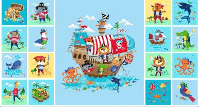 Makower | Pirate Panel