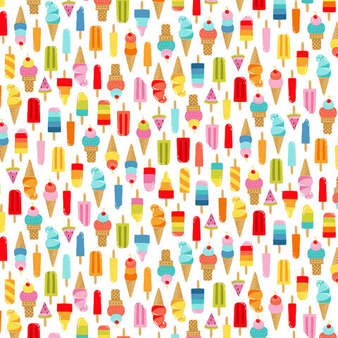 Roll Ends | Makower - Ice Lollies