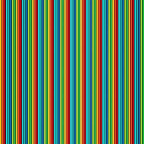 Makower | Rainbow Stripe