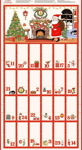 Makower | Jolly Saint Nick Advent Calendar