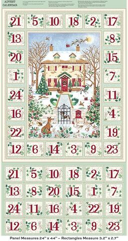 Makower | Country Christmas Advent Calendar
