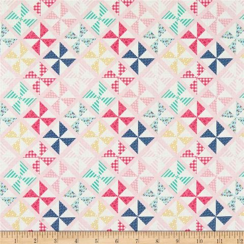 Riley Blake | Pink Pinwheels