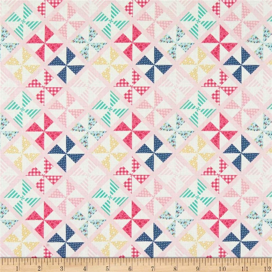 H172961 Glamping Pink Pinwheels