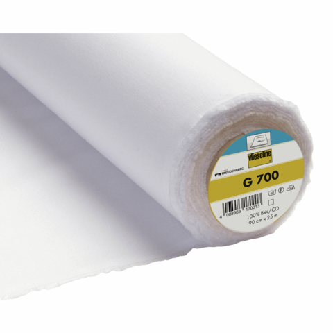 Vilene Iron-on Woven Interfacing White G700