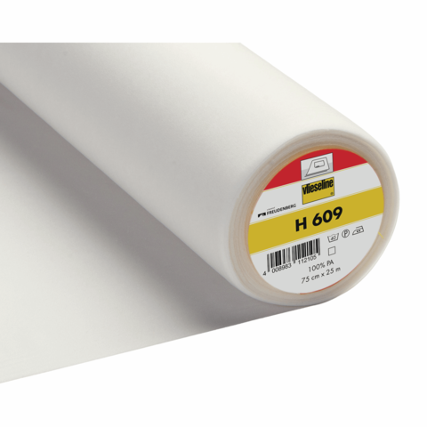 Vilene Lightweight and bi-elastic Interfacing White H609