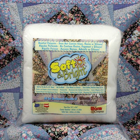 The Warm Company Soft & Bright 100% Polyester Wadding
