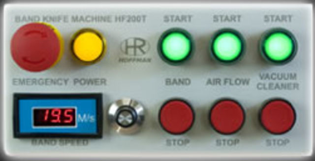 Hoffman Band Knife Standard Control Panel