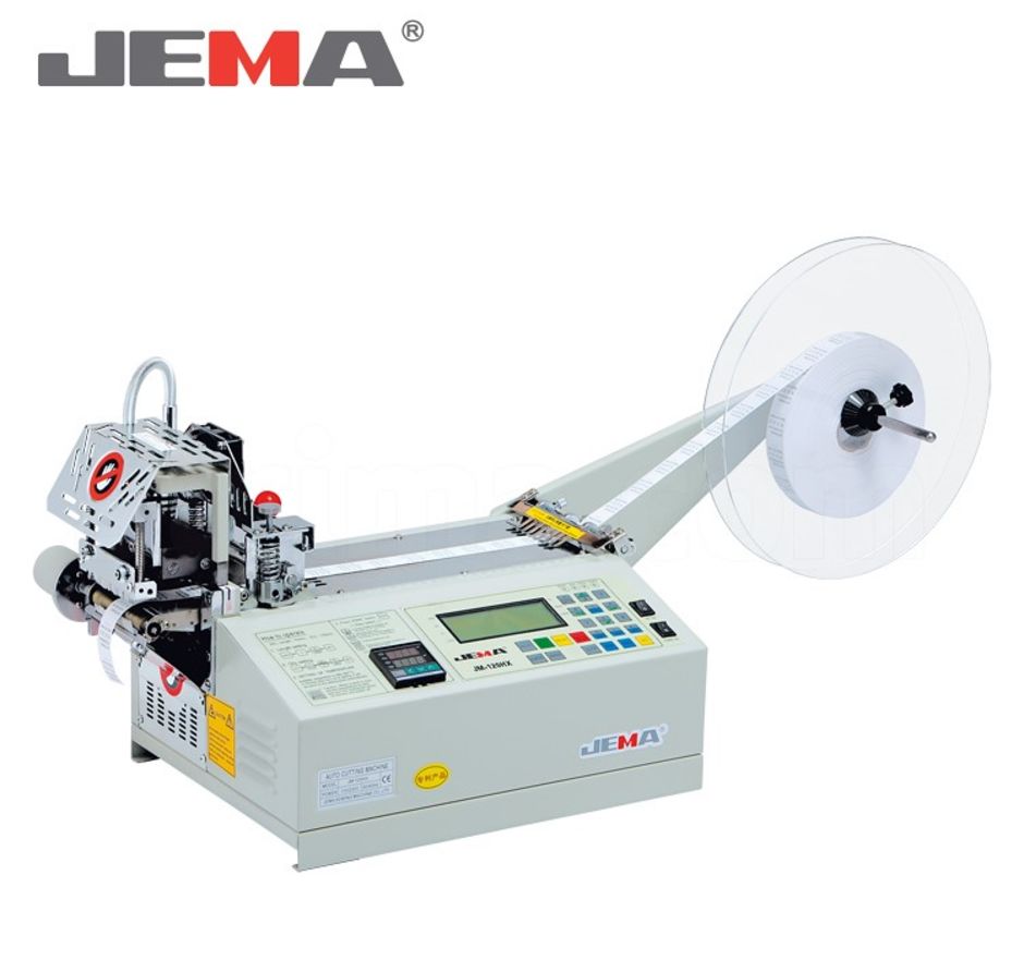 Jema JM-120HX-Automatic-tape-cutting-machine--straight-or-slant-cut
