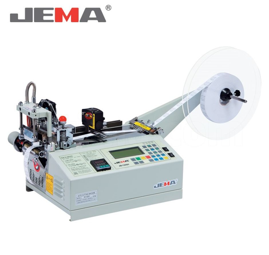 Jema JM-120SH-Automatic-hot-knife-label-cutting-machine-(right-angle)-with-a-laser-sensor-for-measuring-labels-length